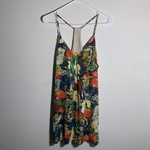 Alice + Olivia Floral Mini Dress